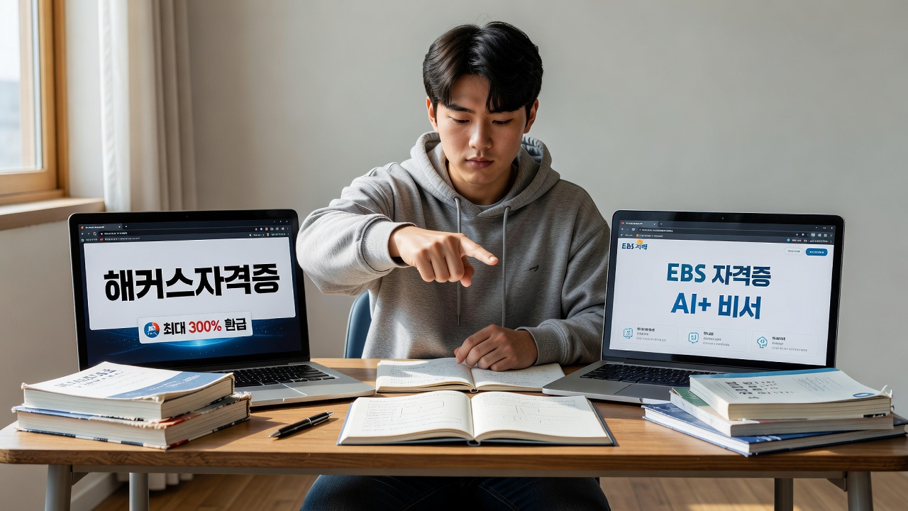 자격증합격을 위한 온라인 강의 선택 기준과 시험장 자세, 합격자 공부 전략