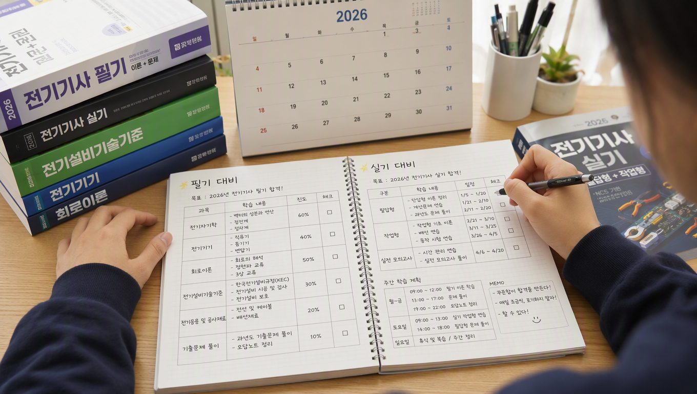 자격증합격을 위한 준비 전략, 유형별 차이와 필기 실기 대비에 맞춰 세우기